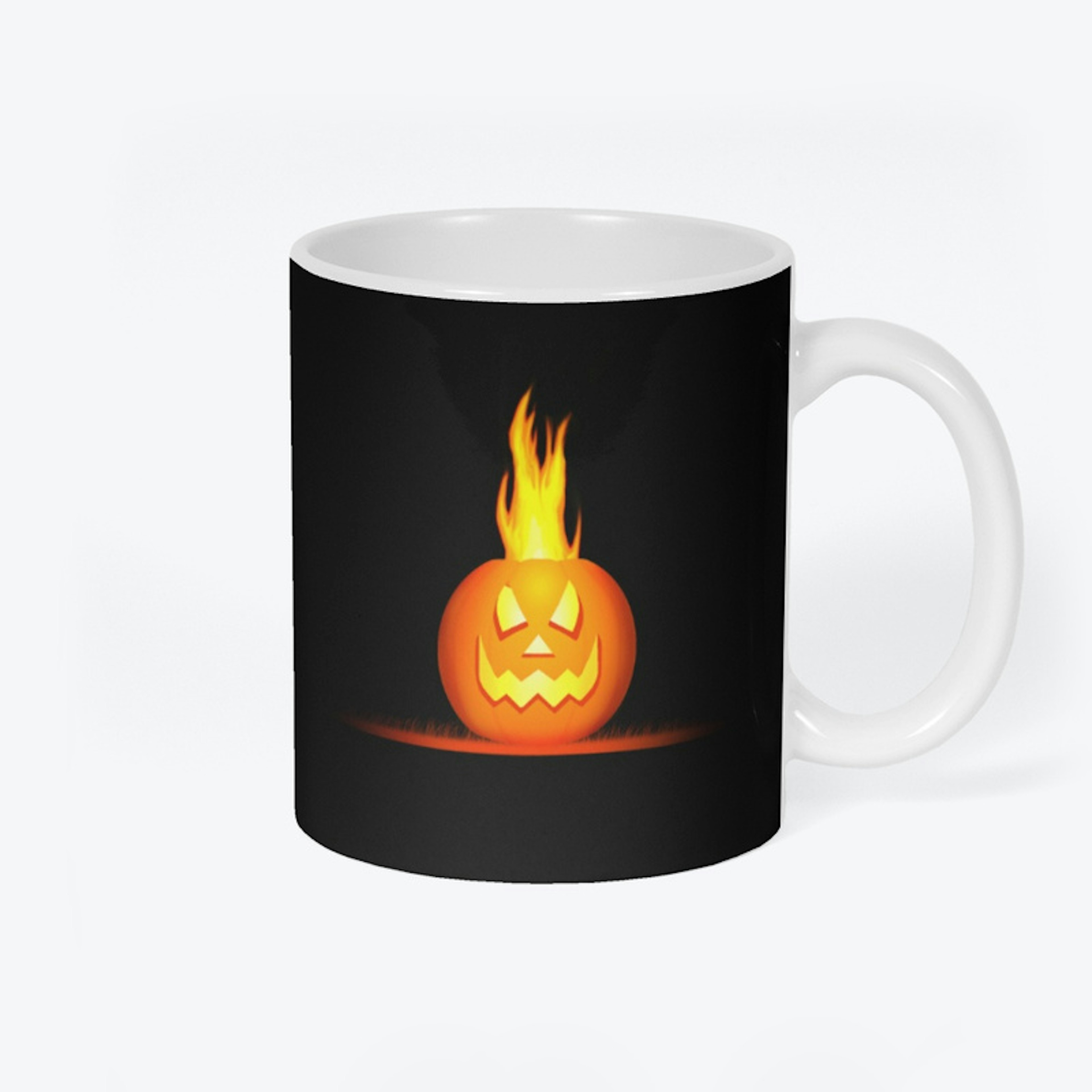 PCH Flaming Pumpkin Mug